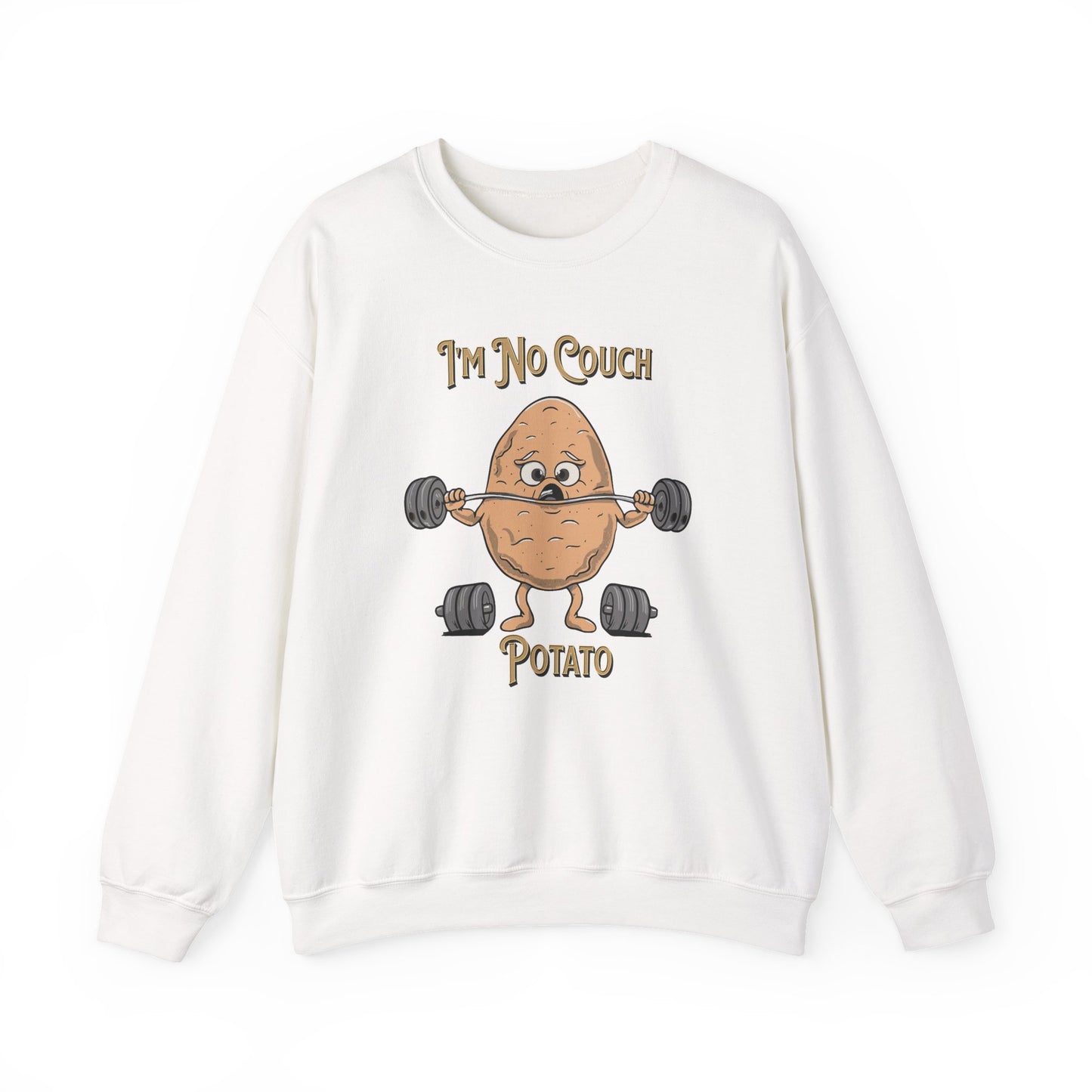 Bold Anti‑Couch Potato Pullover