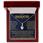 To My Daughter | Never Forget That I Love You - Alluring Beauty necklace
