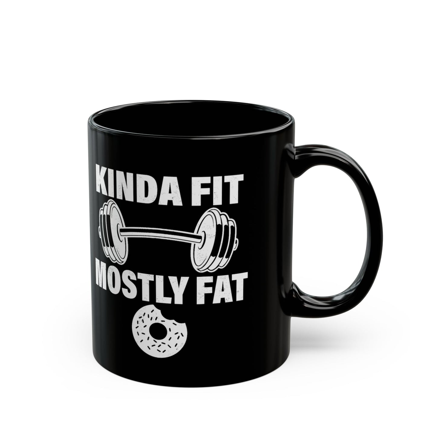 Witty Barbell Donut Sipper
