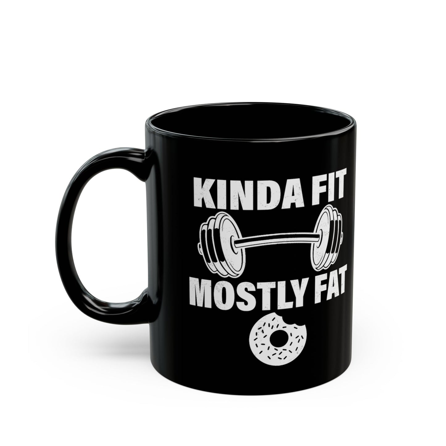 Witty Barbell Donut Sipper