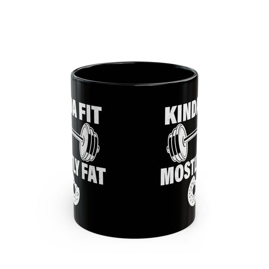 Witty Barbell Donut Sipper