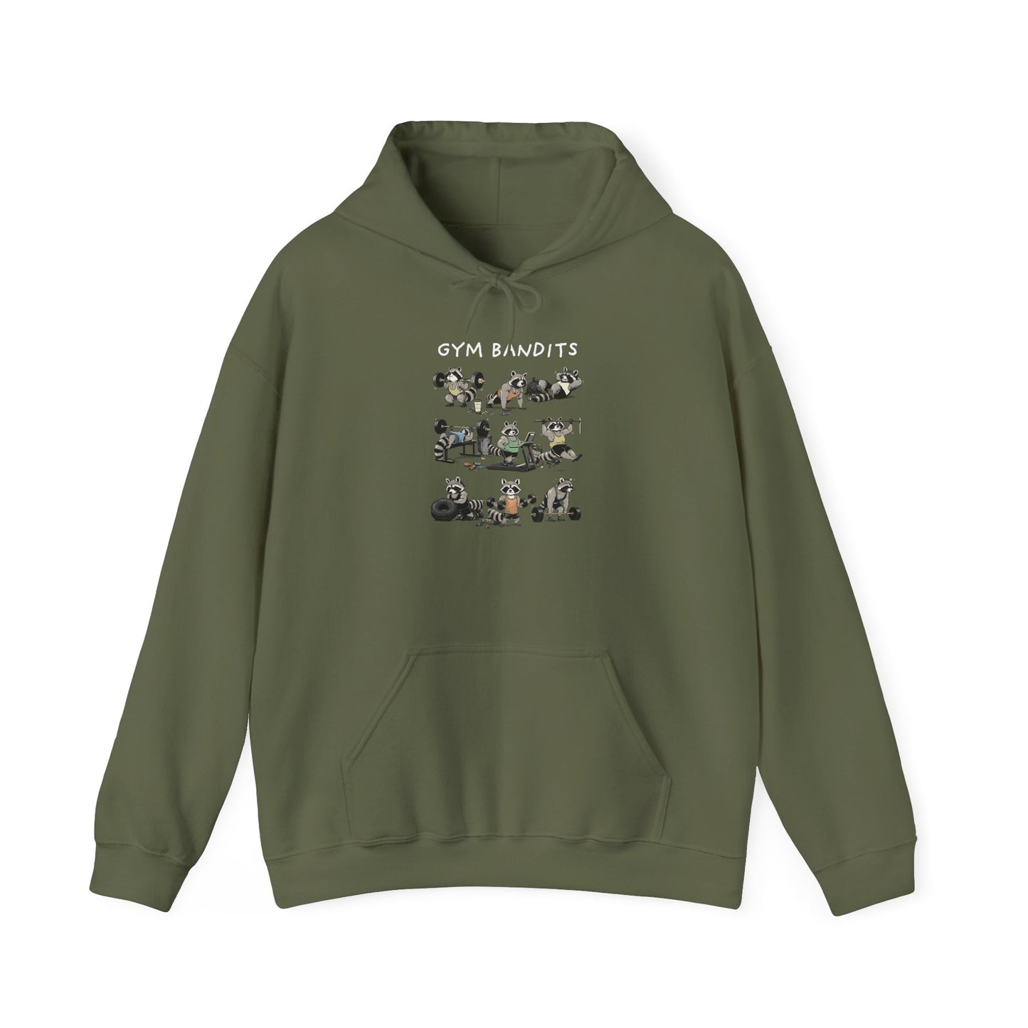 Vibrant Workout Bandits Sweatshirt