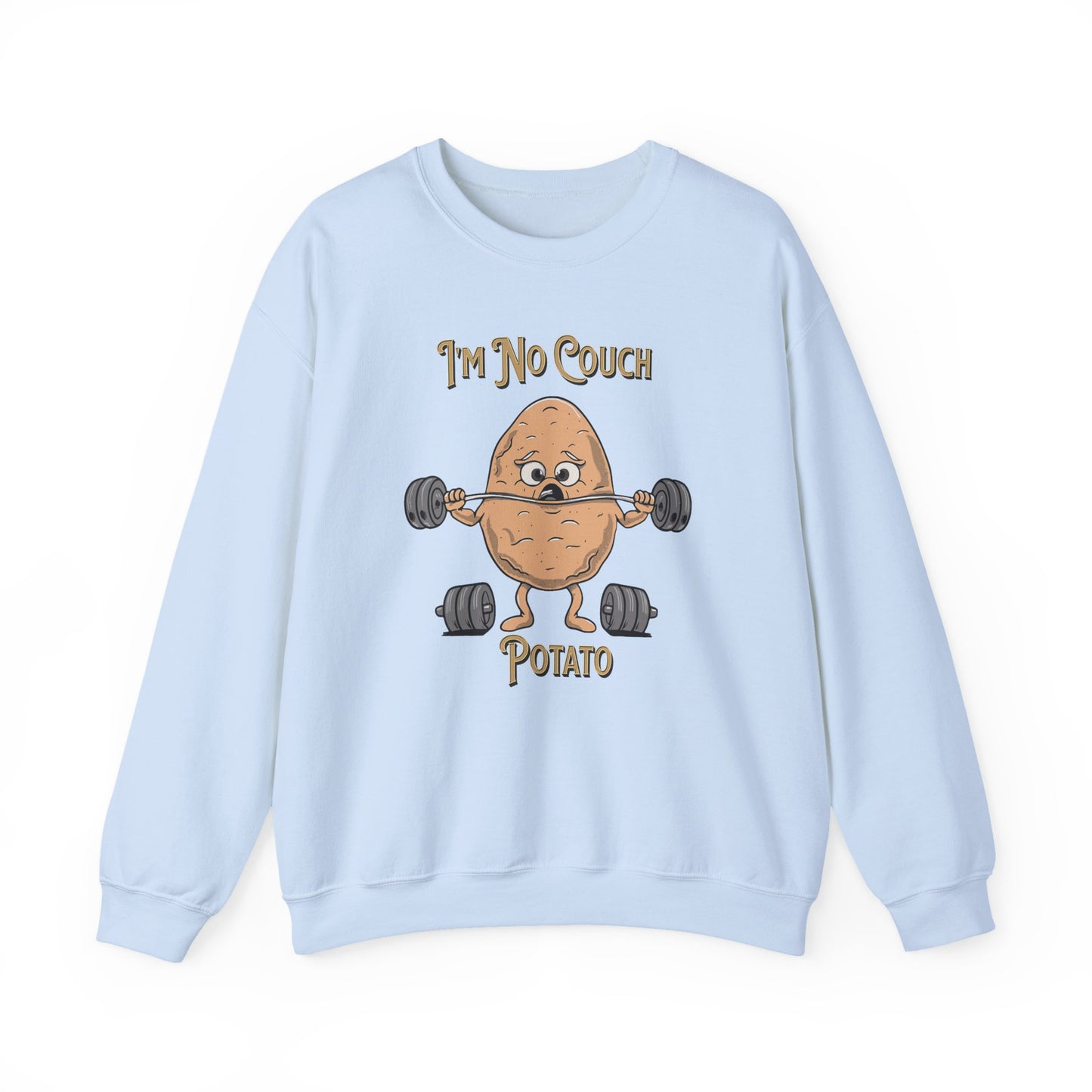 Bold Anti‑Couch Potato Pullover