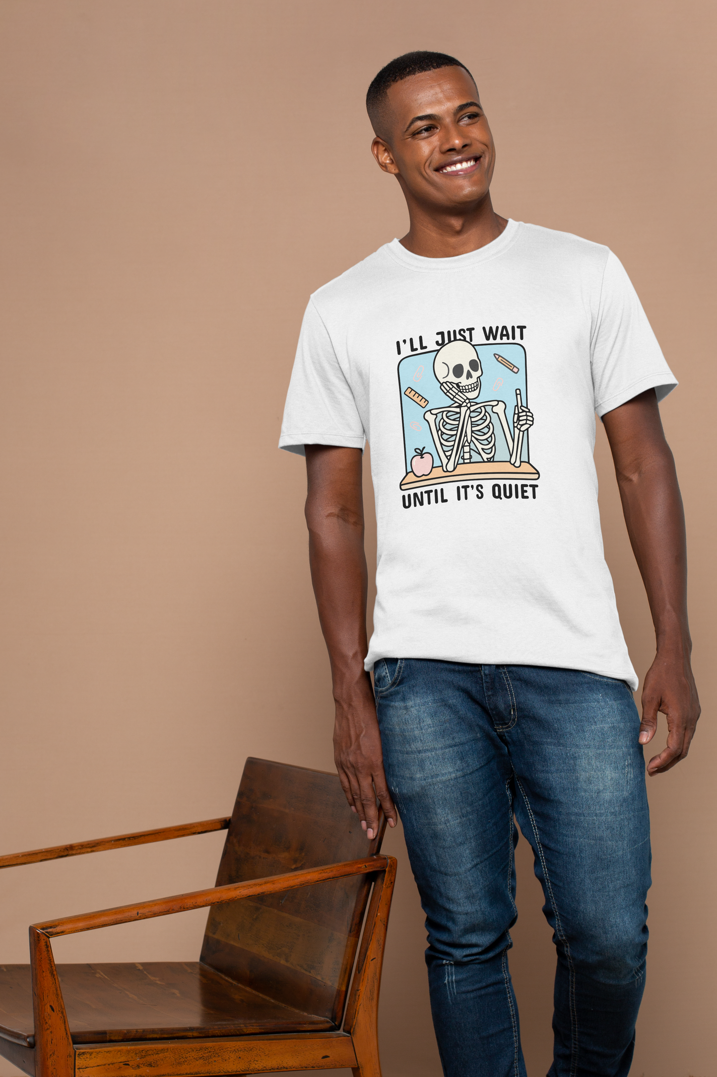 “I’ll Just Wait Until It’s Quiet” T-shirt Teacher Funny T shirt