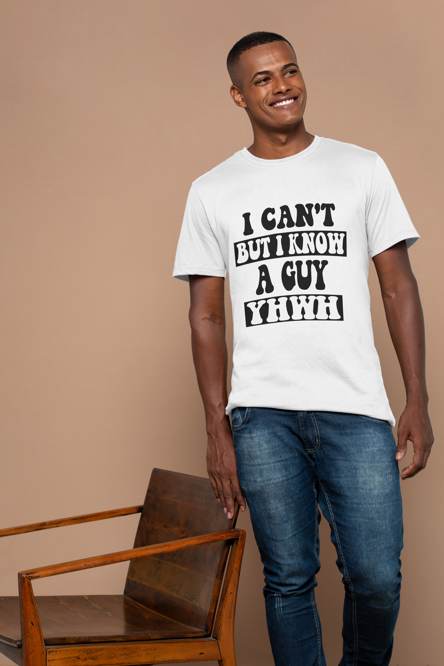 I Know a Guy – YHWH” Christian Encouragement T-Shirt