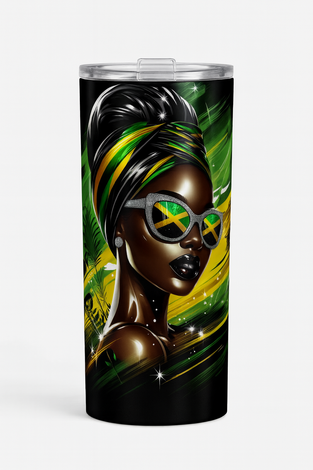 Jamaica Love -20 oz skinny Tumbler