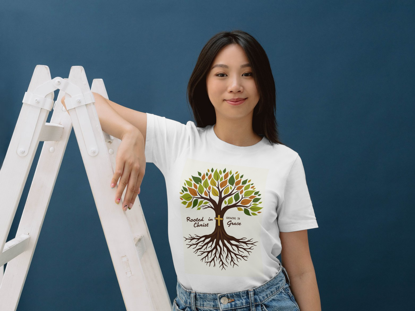 “Rooted in Christ, Growing in Grace” t-shirt