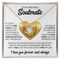 To My Beautiful soulmate | I Love You Forever & Always - Love Knot Necklace