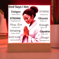 God Says I Am Acrylic Plaque