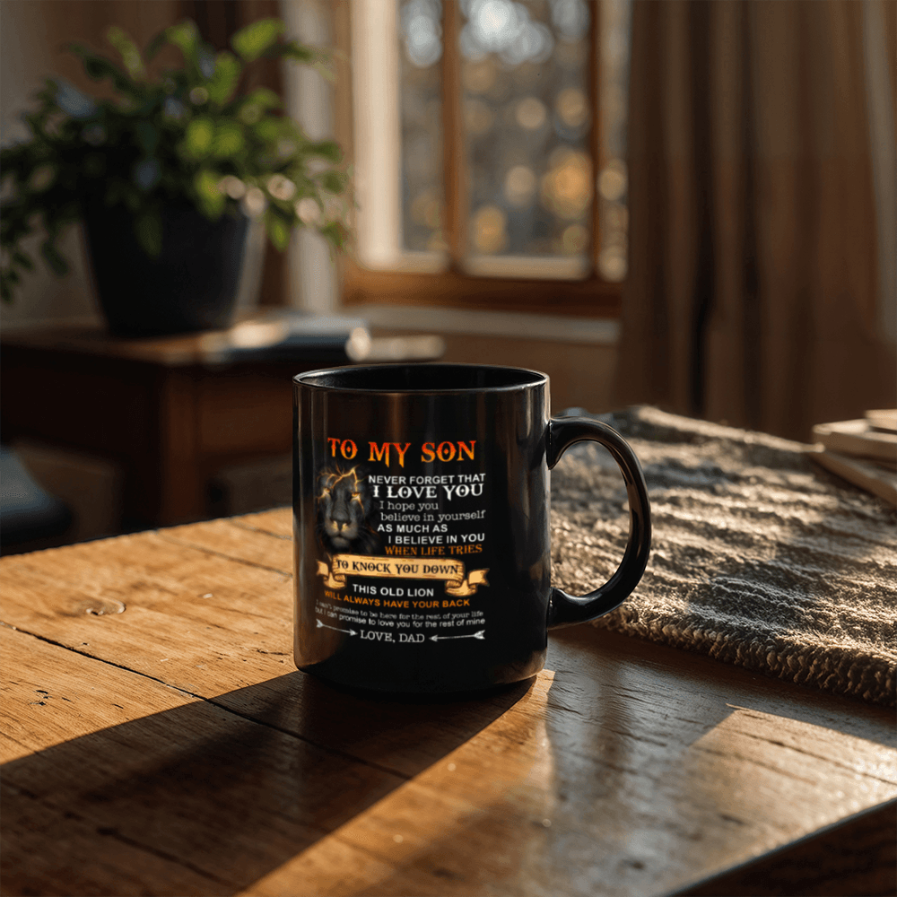 To My Son | Elevate your coffee experience with our custom-made ceramic mug