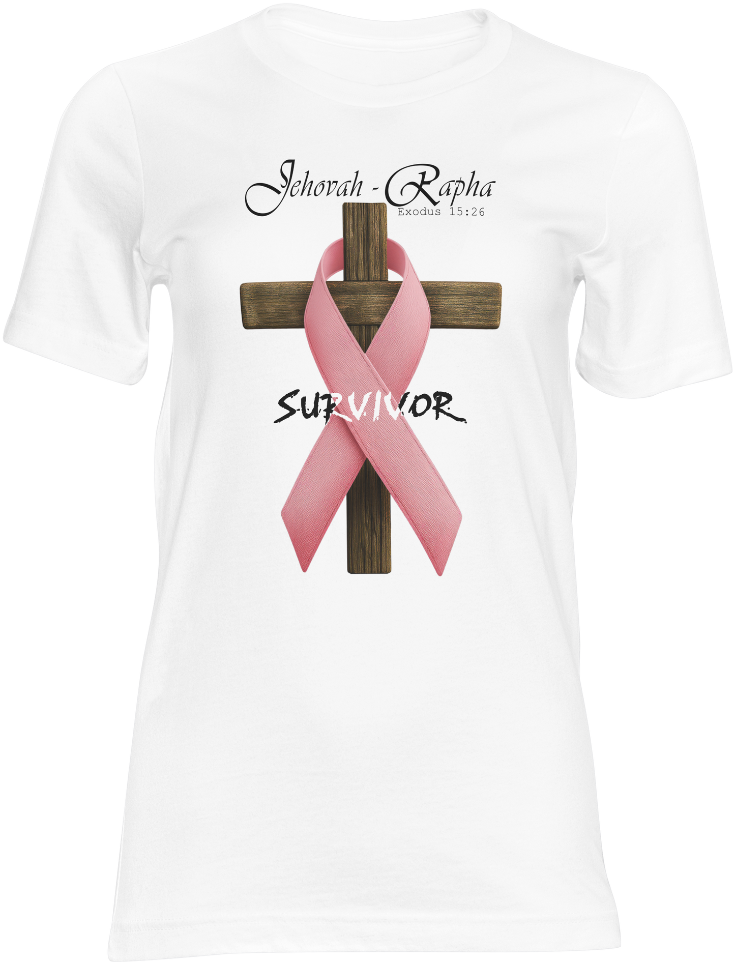 Jehovah-Rapha Survivor T-Shirt — Faith, Strength & Victory