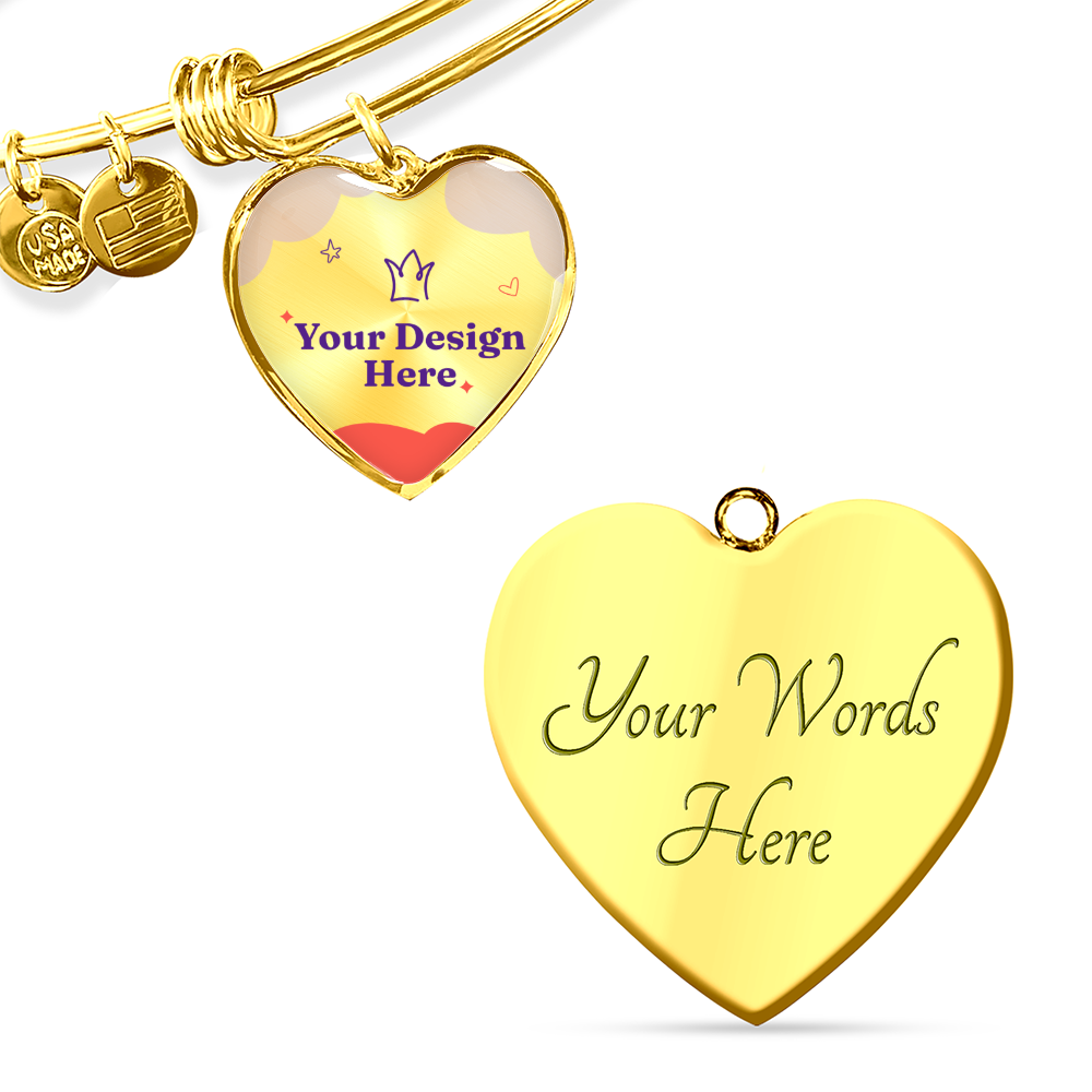 “Captured in My Heart” Custom Photo Bangle