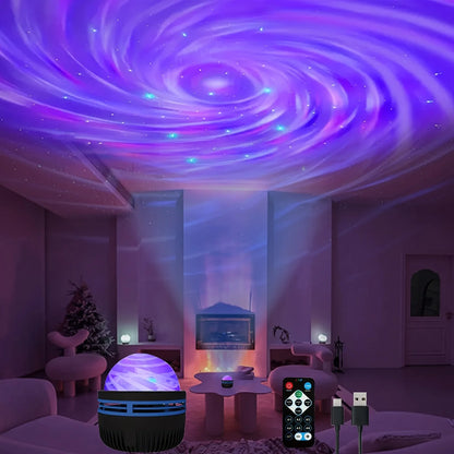 Starry Galaxy LED Night Projector