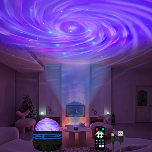 Starry Galaxy LED Night Projector