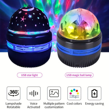 Starry Galaxy LED Night Projector