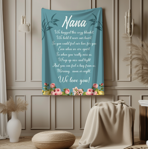 For Nana | Arctic Fleece Blanket